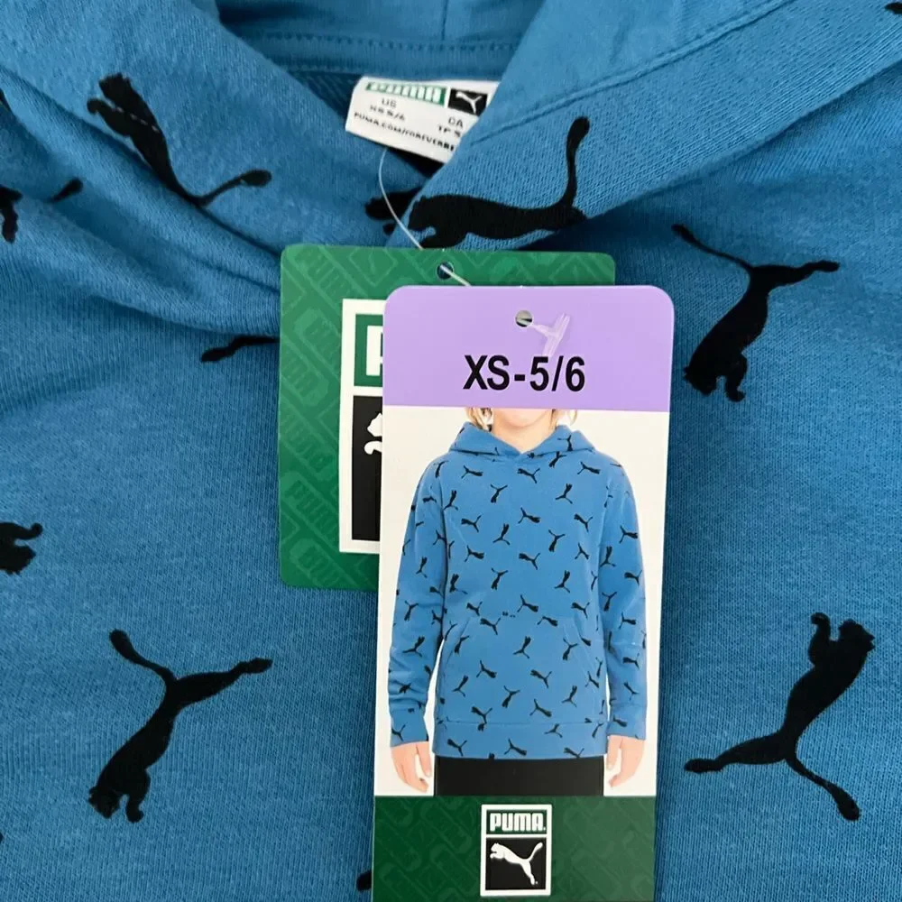 Puma Youth Hoodie XS 5/6 - Picture 6 of 6